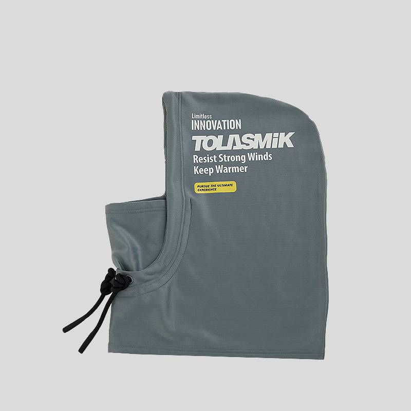 Tolasmik Classic Helmet Hood - Grey & White - Image 2