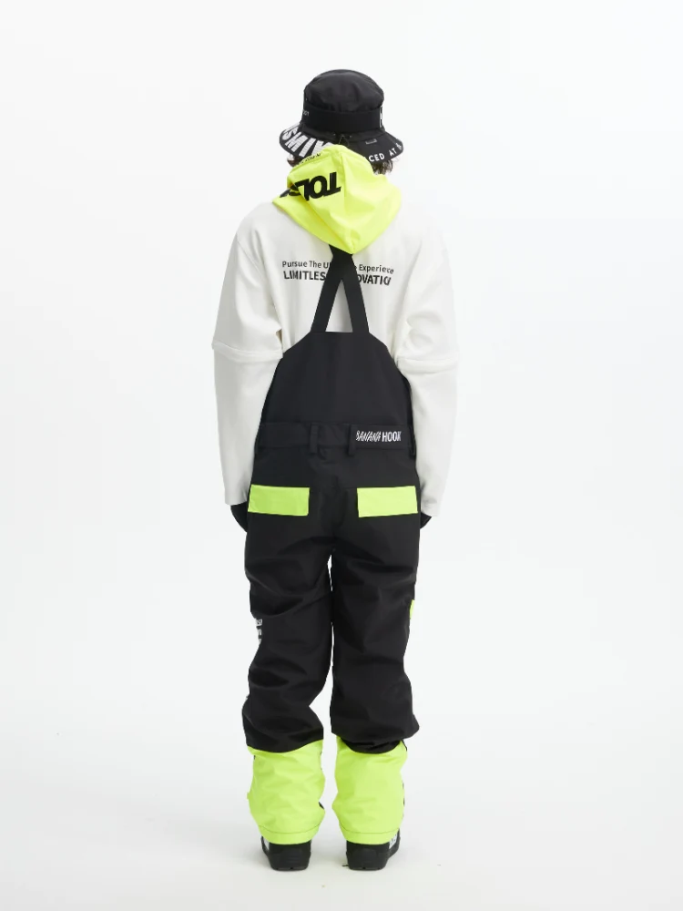 Tolasmik X Banana Hook Premium Chess Baggy Bib Pants - Unisex - Image 5