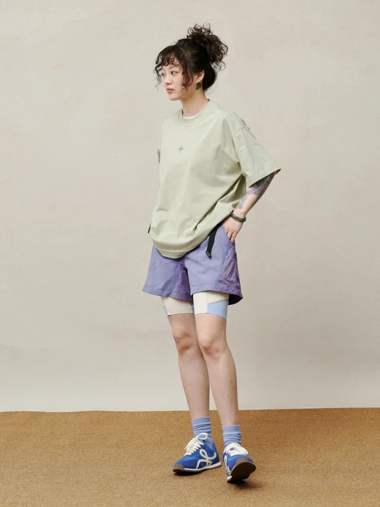 TurtleRabbit Lavender Shorts - Unisex - Image 11