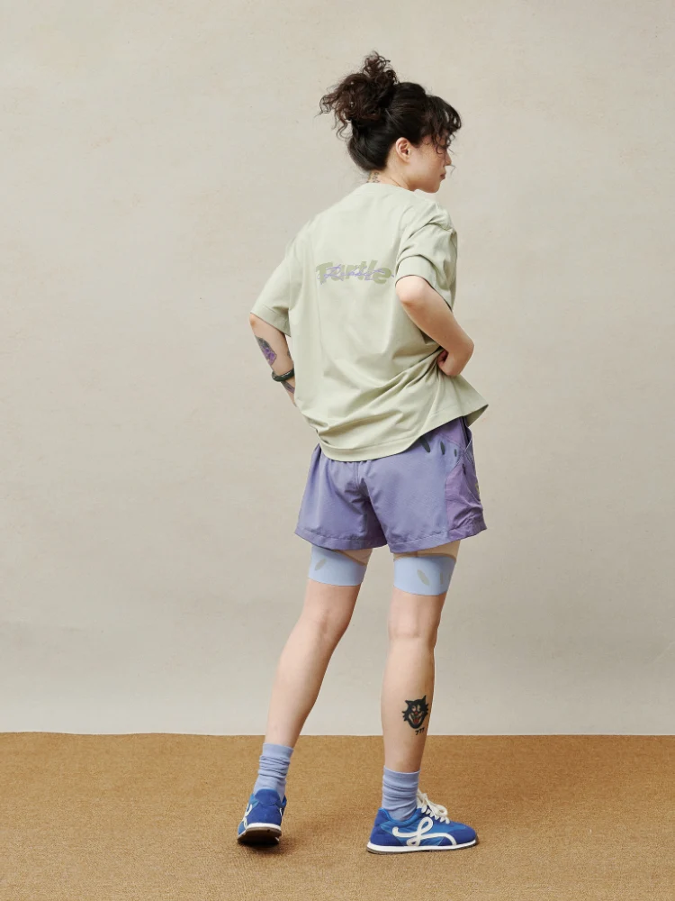 TurtleRabbit Lavender Shorts - Unisex - Image 3