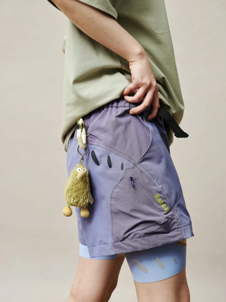 TurtleRabbit Lavender Shorts - Unisex - Image 4
