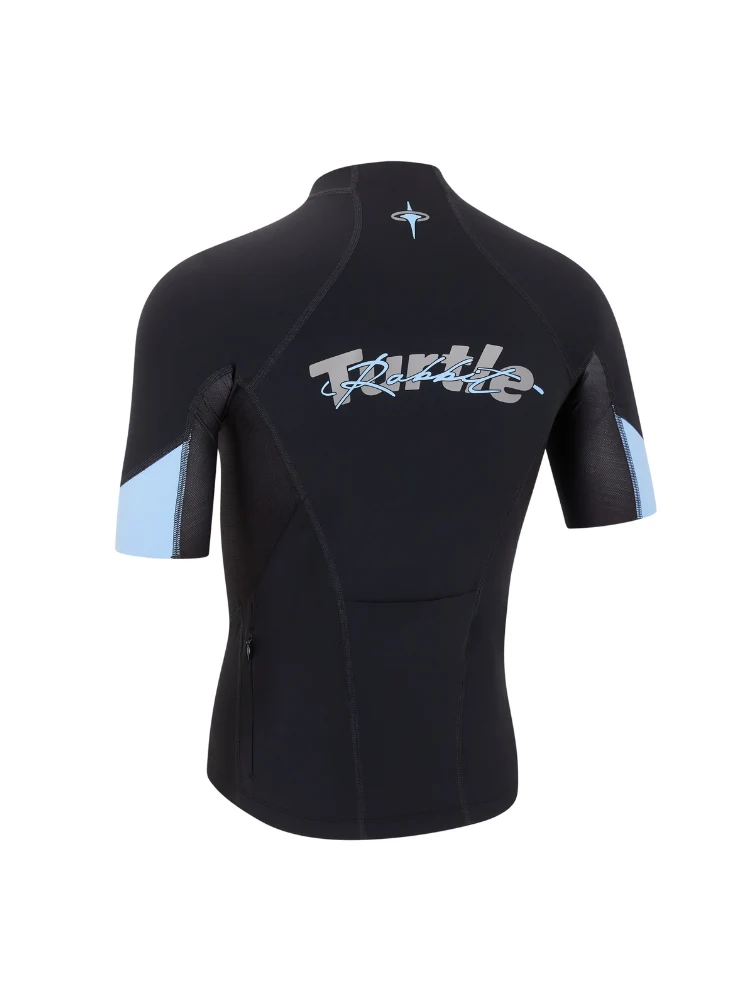 TurtleRabbit Black Cycling Jersey – Men’s - Image 16
