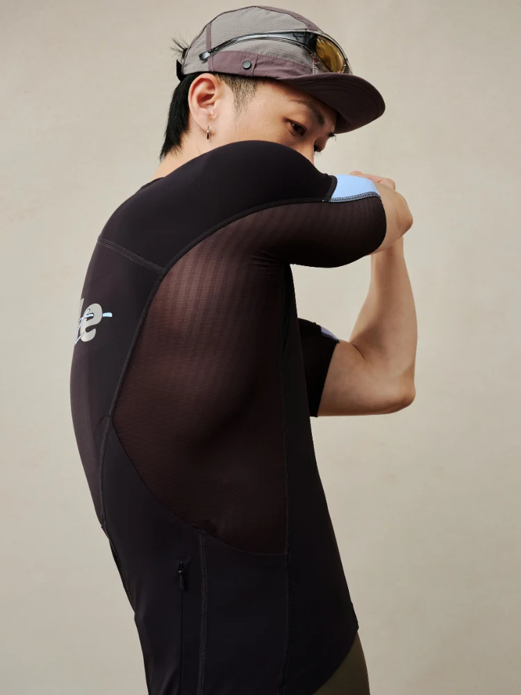 TurtleRabbit Black Cycling Jersey – Men’s - Image 6