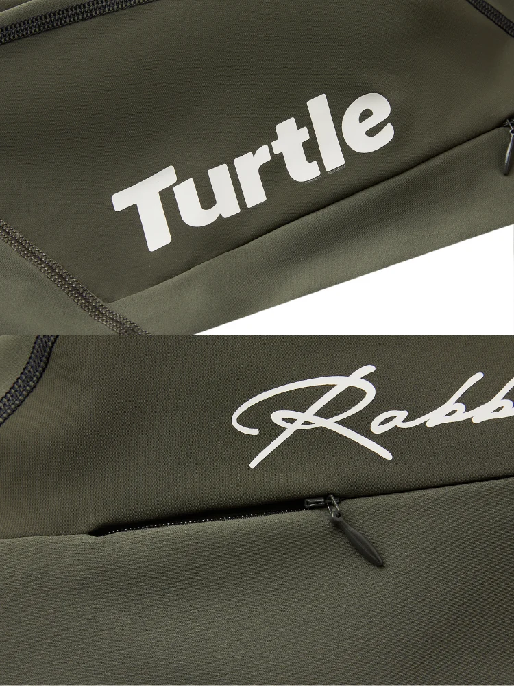 TurtleRabbit Army Green Cycling Bib Shorts - Men’s - Image 14