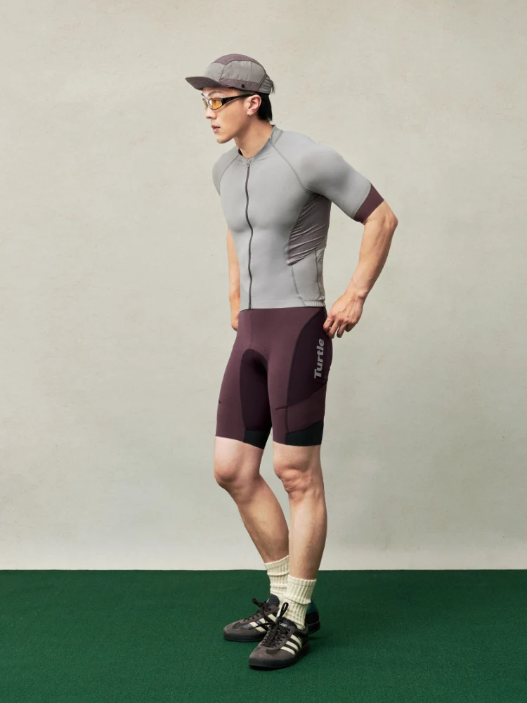 TurtleRabbit Wine Cycling Bib Shorts - Men’s - Image 2