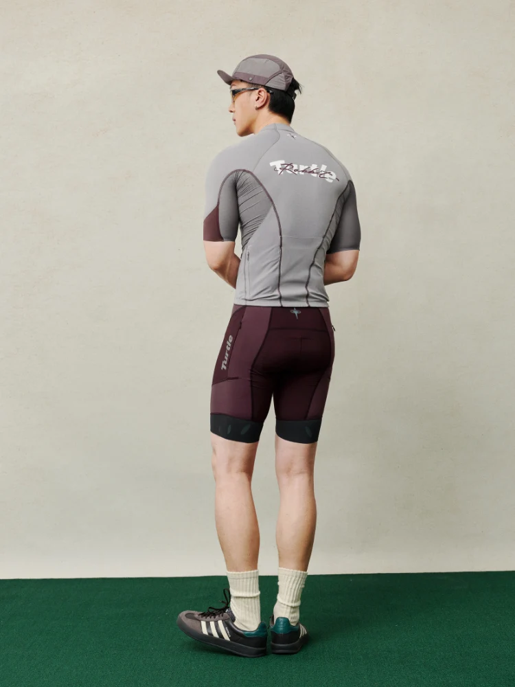 TurtleRabbit Wine Cycling Bib Shorts - Men’s - Image 4