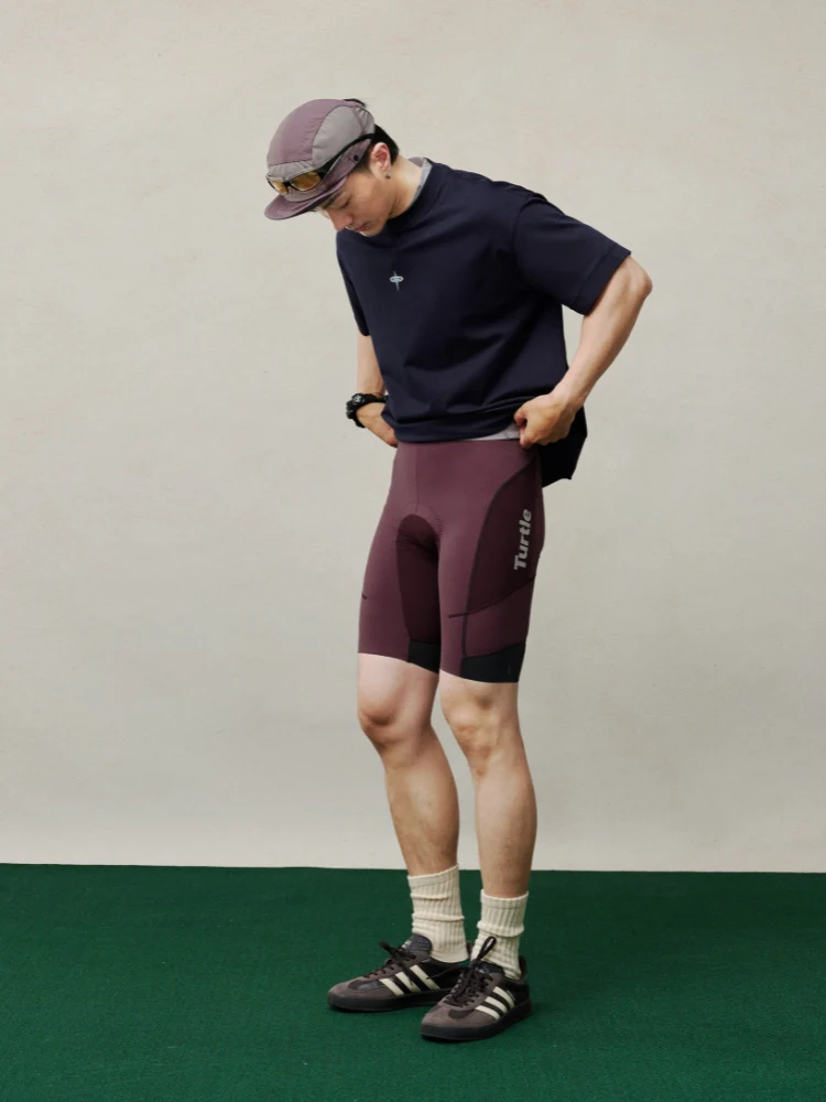 TurtleRabbit Wine Cycling Bib Shorts - Men’s - Image 5