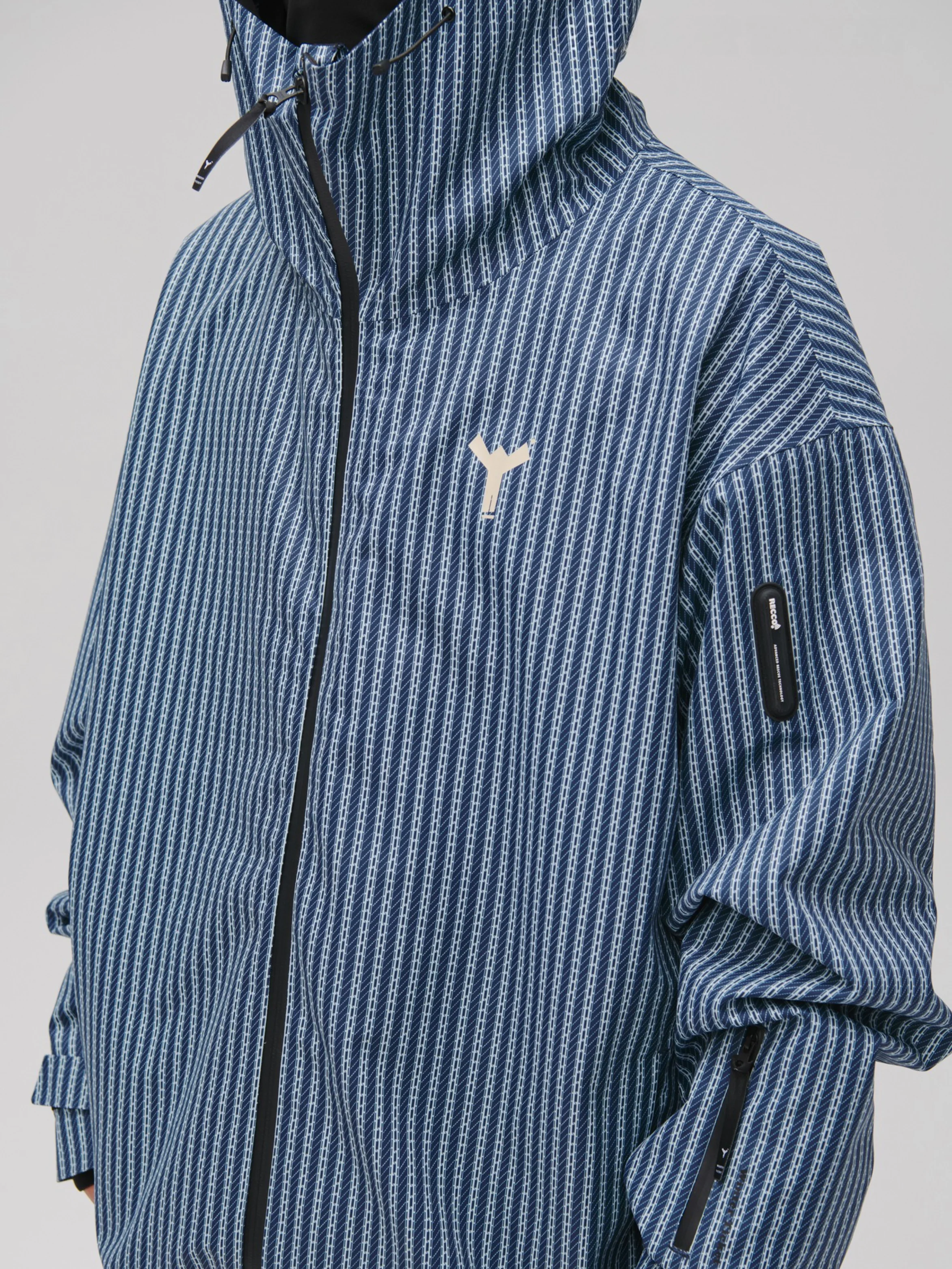 Winter Ticket Blue Motion 3L Baggy Freestyle Ski Jacket [Limited Region] - Image 8