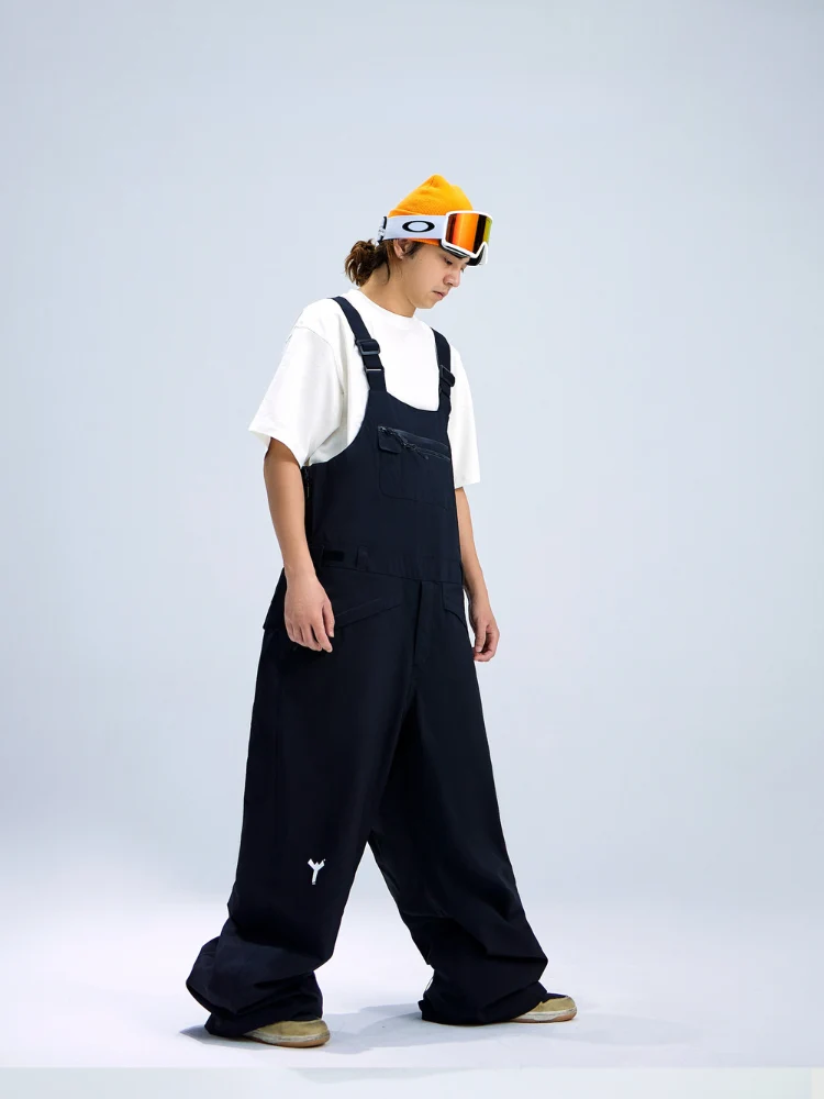 Winter Ticket Free Ride Bibs - Unisex - Image 9