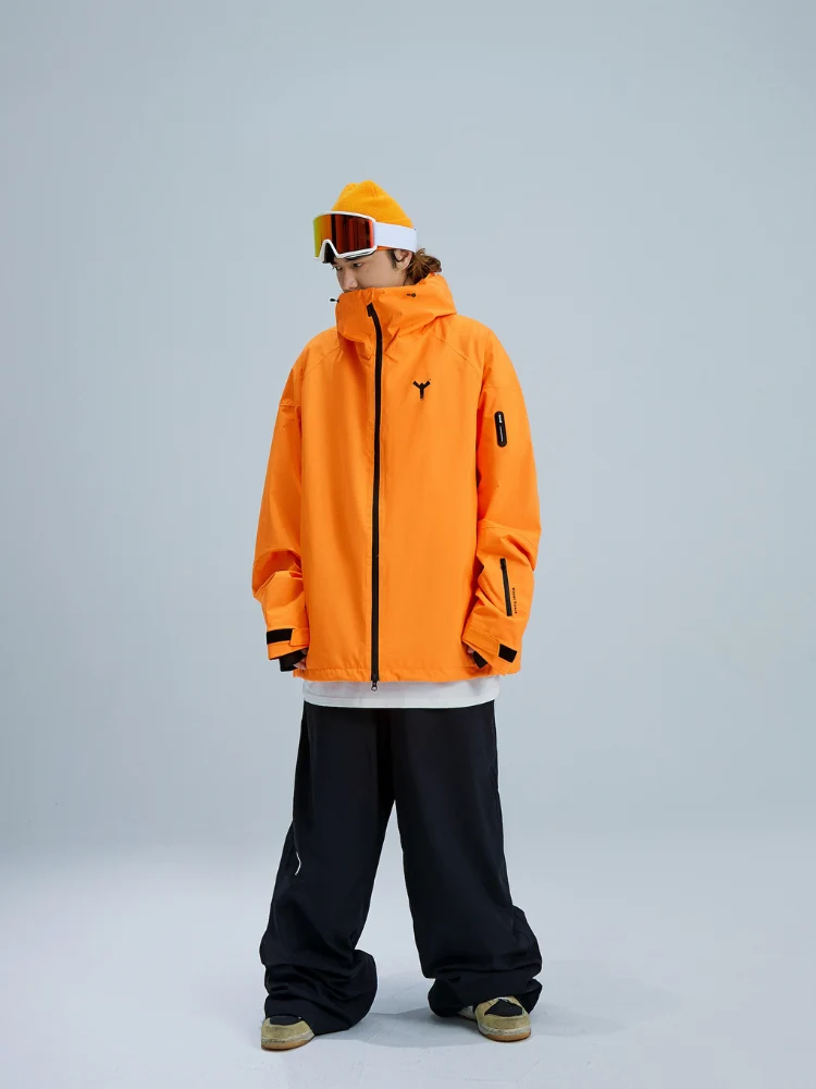 Winter Ticket Freeski Oversized Shell Jacket - Unisex - Image 11