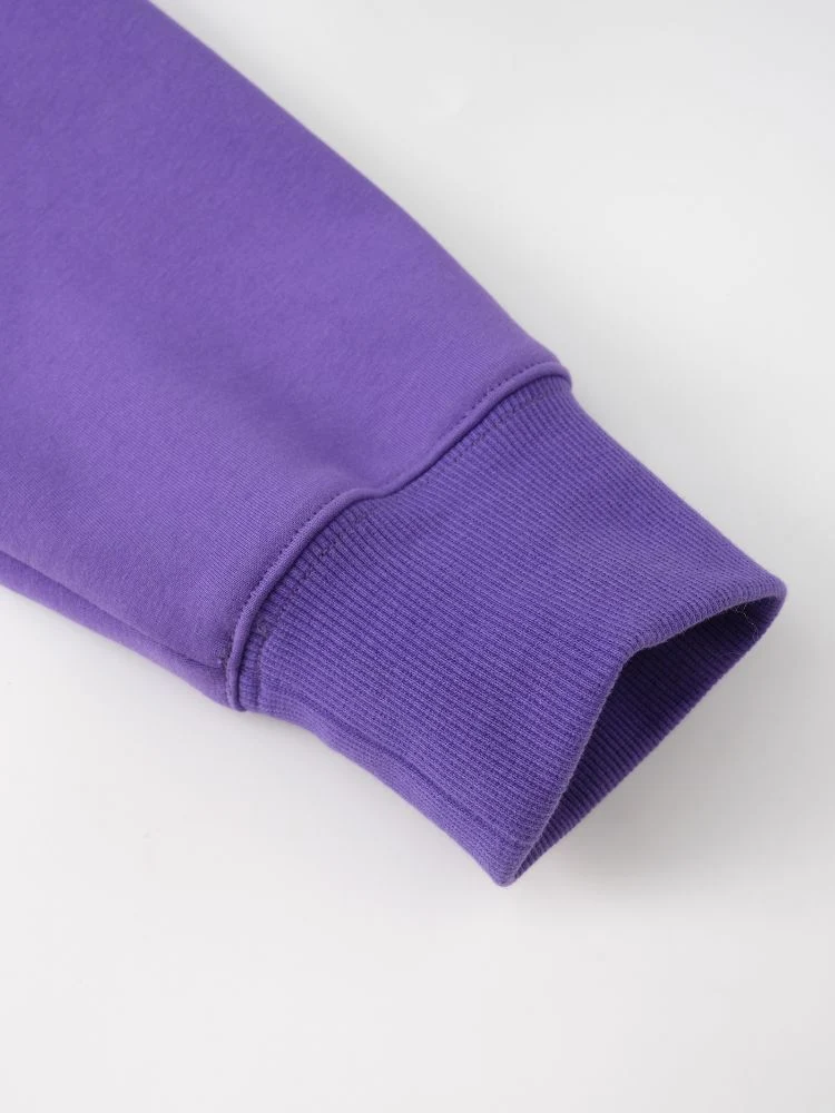 Winter Ticket Freestyle Purple Fleece Hoodie - Unisex - Image 11