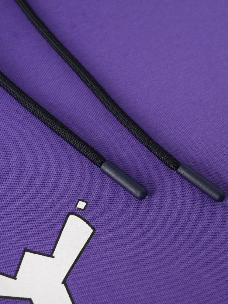 Winter Ticket Freestyle Purple Fleece Hoodie - Unisex - Image 12