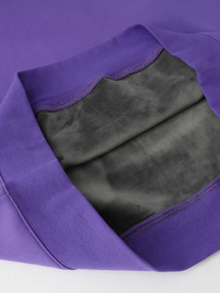 Winter Ticket Freestyle Purple Fleece Hoodie - Unisex - Image 9
