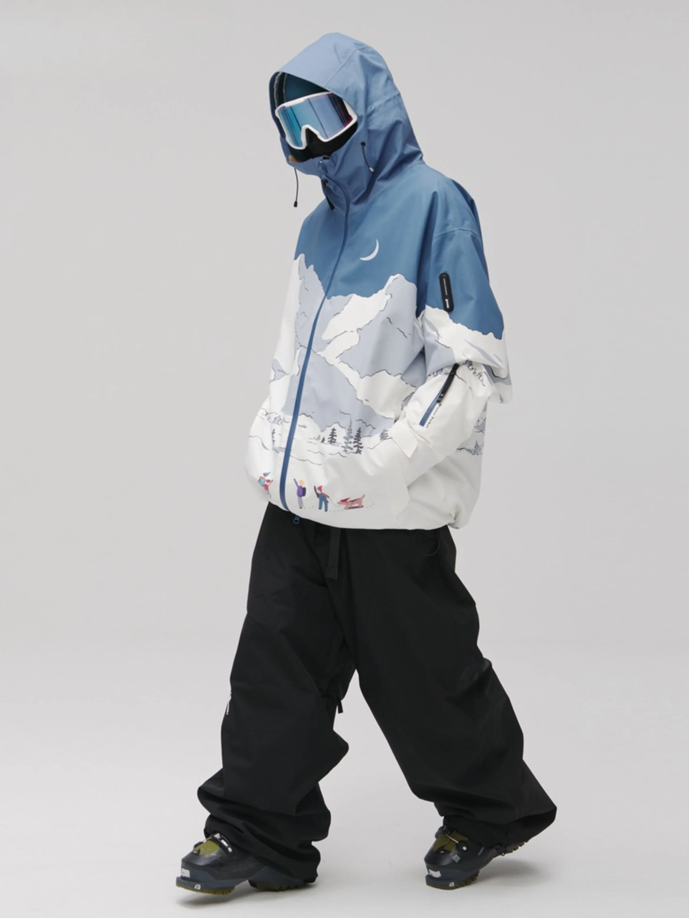 Winter Ticket Nightfall 3L Baggy Ski Jacket [Limited Region] - Image 4