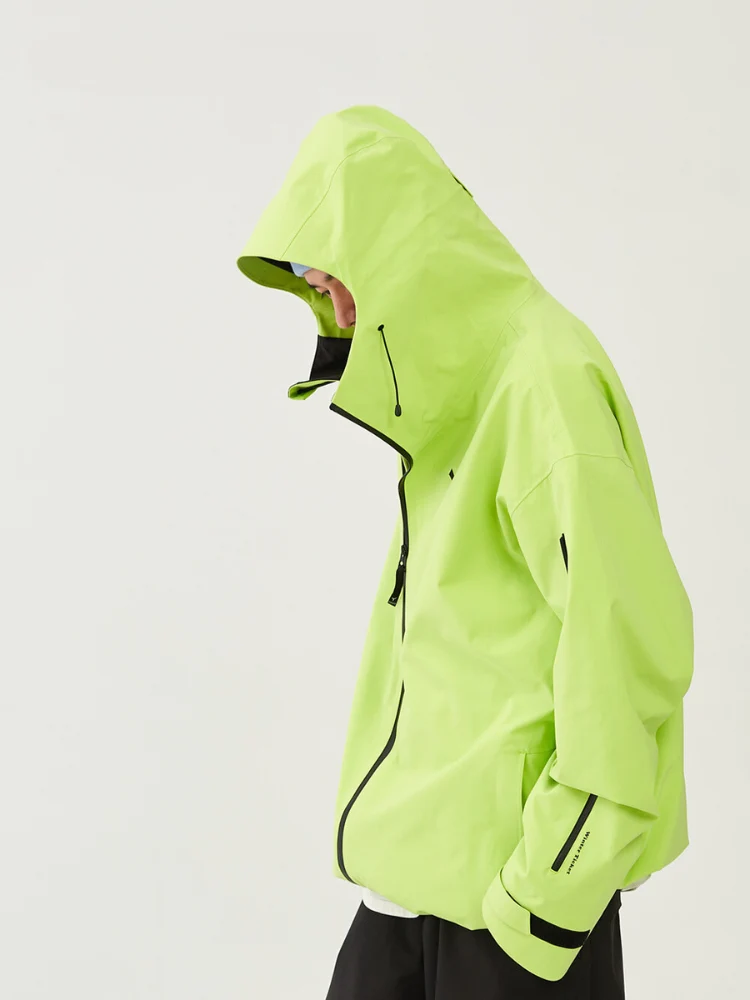 Winter Ticket Radiant Glow Yellow Snow Jacket - Unisex - Image 7