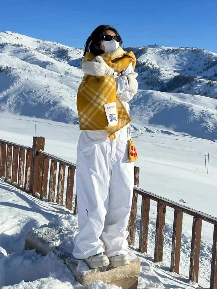 Winter Ticket Whiteout Freestyle Baggy Ski Pants - Unisex - Image 7