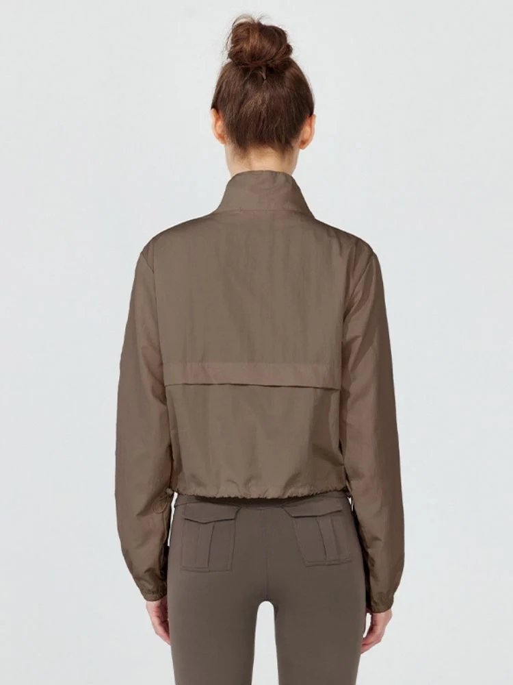 Women's Packable Sunblock Short Jacket - Image 3
