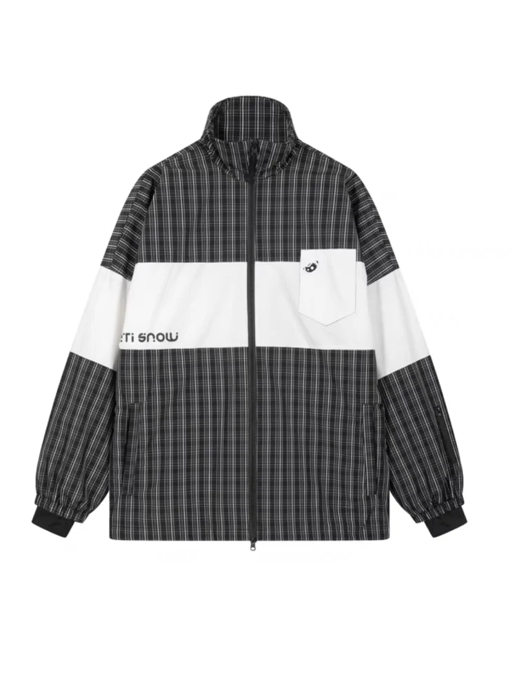 Yetisnow Chequered Black Jacket - Men's - Image 13