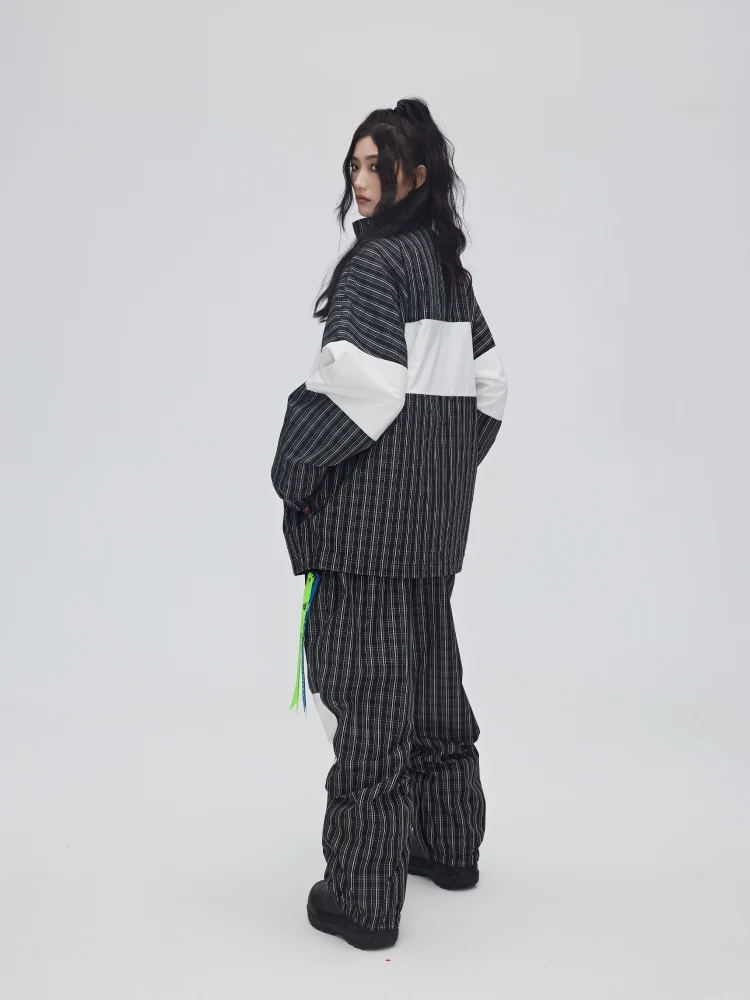 Yetisnow Chequered Black Pants - Women's - Image 6