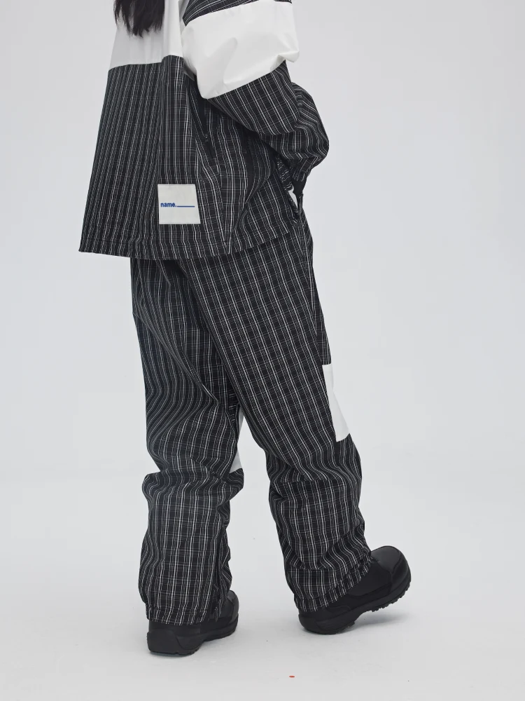 Yetisnow Chequered Black Pants - Women's - Image 7