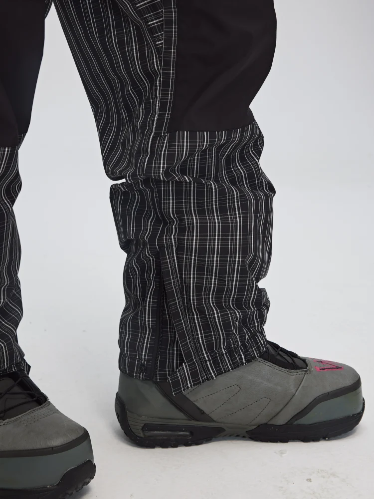 Yetisnow Chequered Black Pants - Women's - Image 9