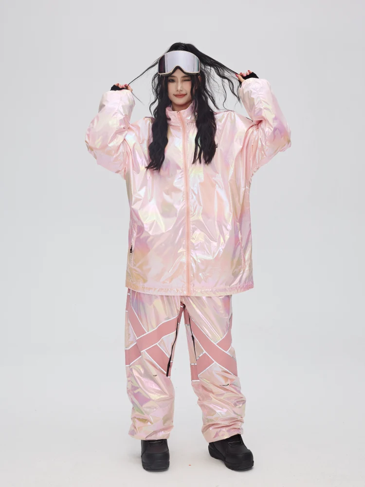 Yetisnow Gradient Pink Jacket - Women's - Image 3