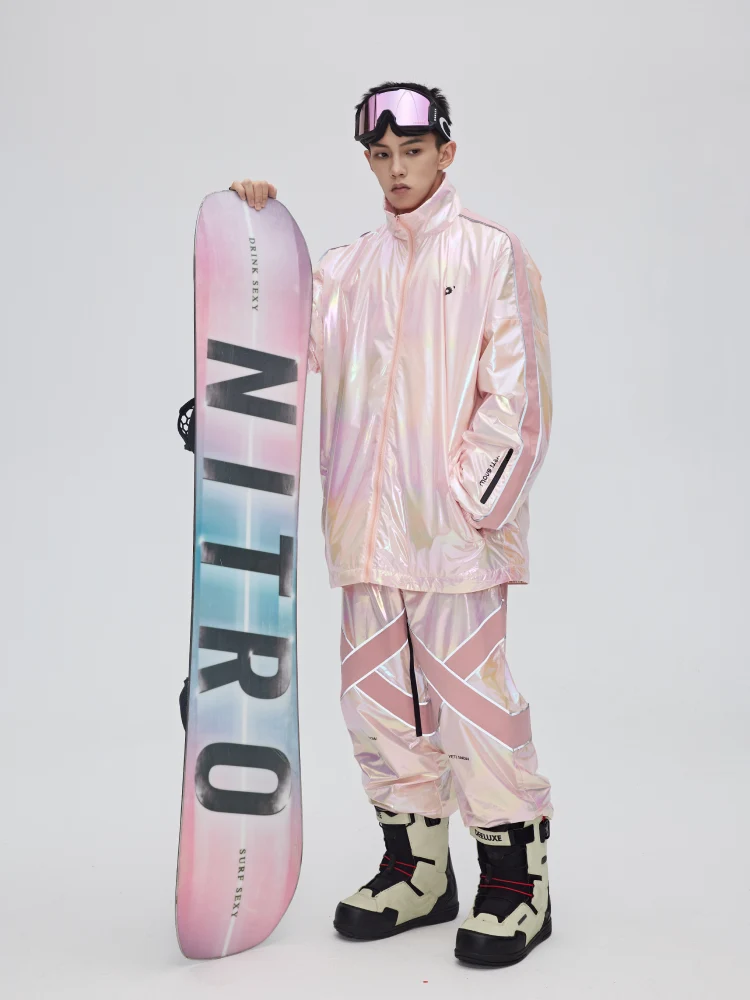 Yetisnow Gradient Pink Suit - Men's - Image 3
