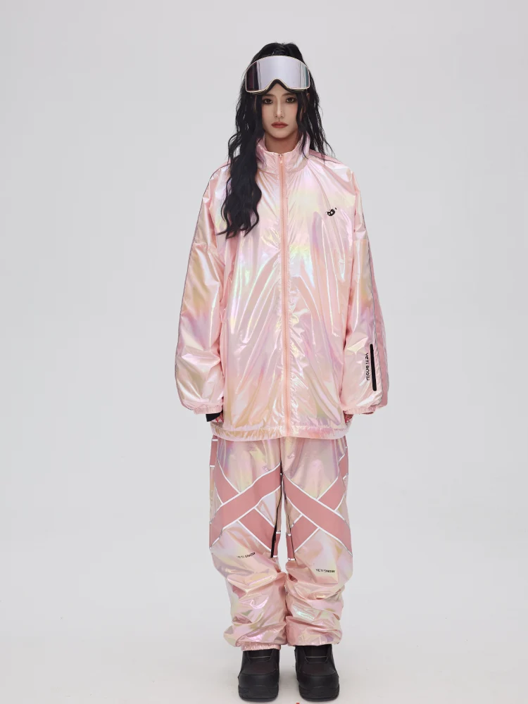 Yetisnow Gradient Pink Jacket - Women's - Image 8