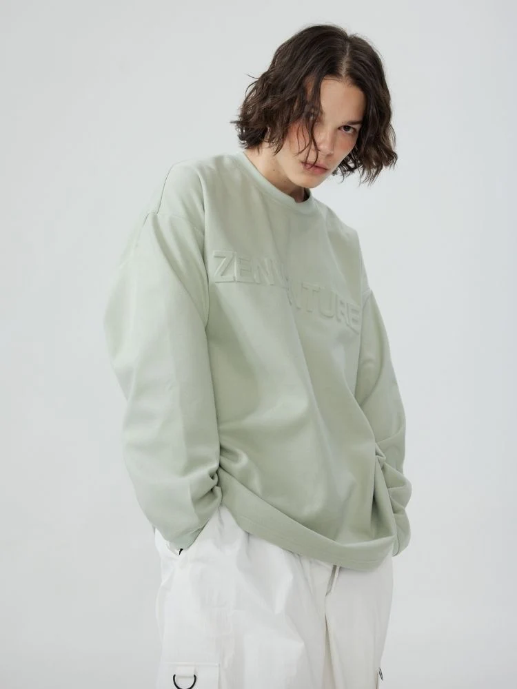 Zenventure White Hydro Guard Lightweight Snow Sweatshirt - Unisex - Image 16